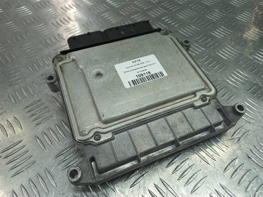 блок управления двигателем Hyundai I20 1.4 AT (100 л.с.)i20  I (2008—2012) Хетчбэк 391152B060, 2700 рублей, Москва