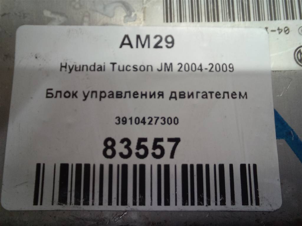 блок управления двигателем Hyundai TUCSON 2.0 CRDi AT (112 л.с.)Tucson  I (2004—2011) Внедорожник 3910427300, 3850 рублей, Москва