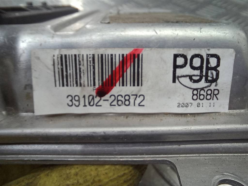 блок управления двигателем Hyundai MATRIX 1.6 MT (103 л.с.)Matrix  I рестайлинг (2005—2008) Минивэн 3910826870, 2700 рублей, Москва