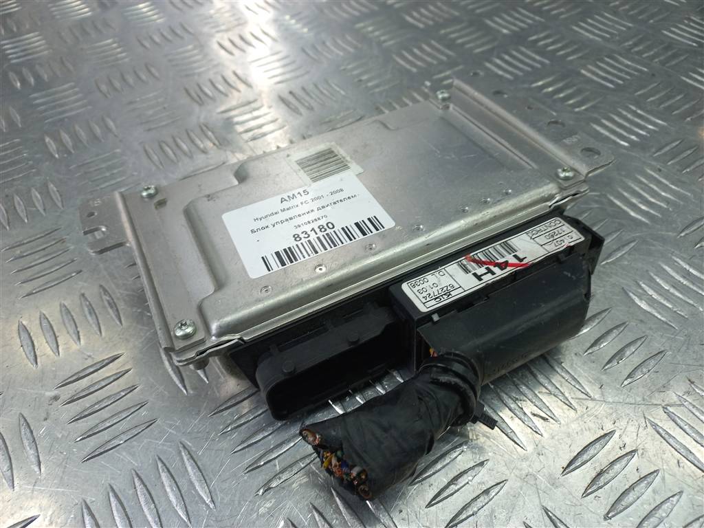 блок управления двигателем Hyundai MATRIX 1.6 MT (103 л.с.)Matrix  I рестайлинг (2005—2008) Минивэн 3910826870, 2700 рублей, Москва
