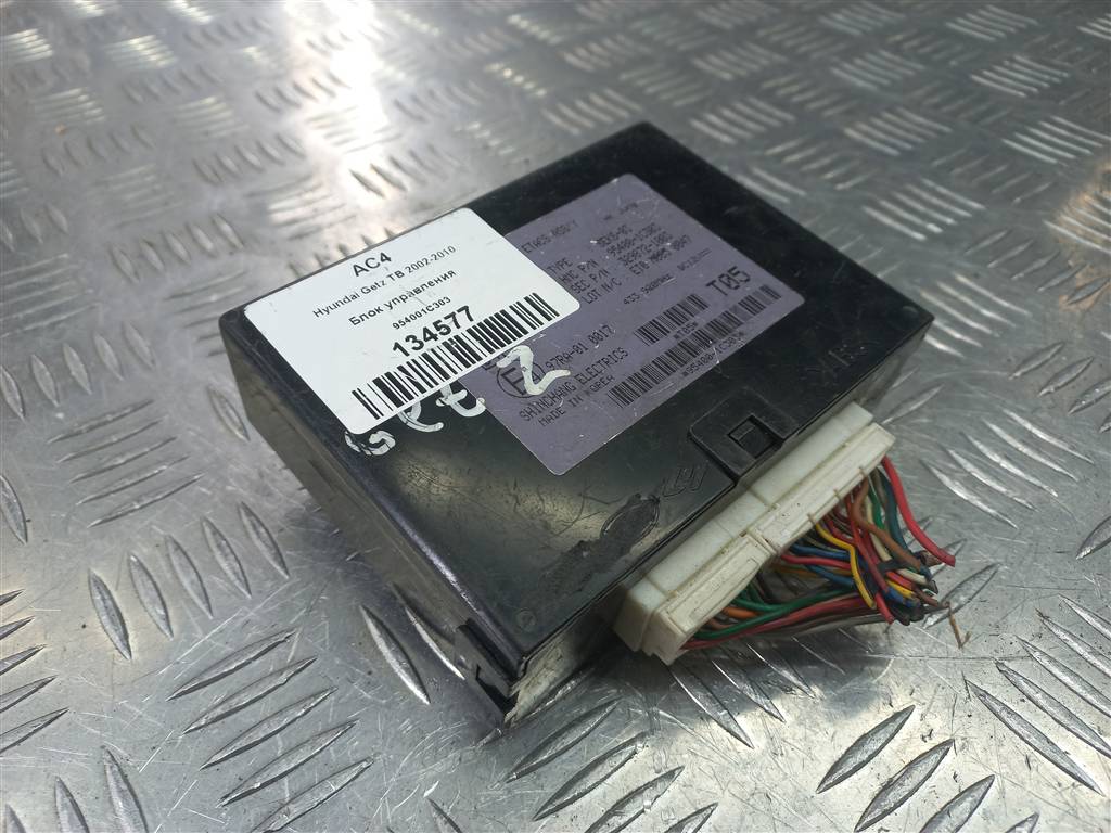 блок управления Hyundai GETZ 1.1 MT (66 л.с.)Getz  I рестайлинг (2005—2011) Хетчбэк 954001C303, 630 рублей, Москва