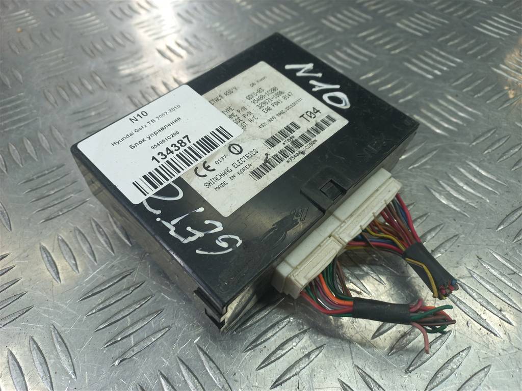 блок управления Hyundai GETZ 1.3 AT (85 л.с.)Getz  I (2002—2005) Хетчбэк 954001C200, 1550 рублей, Москва