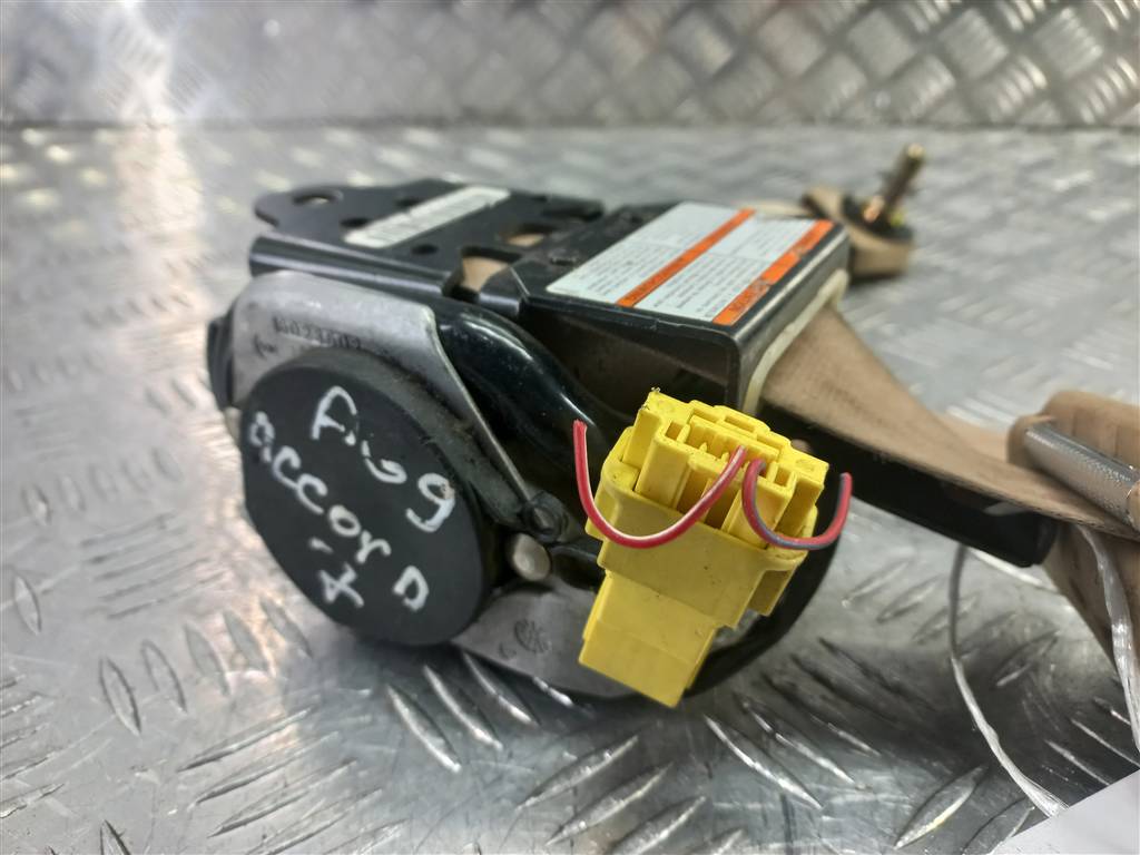 ремень безопасности HONDA Accord 2.4 AT (190 л.с.)Accord  VII (2002—2006) Седан 81850SEAE02ZA, 3850 рублей, Москва