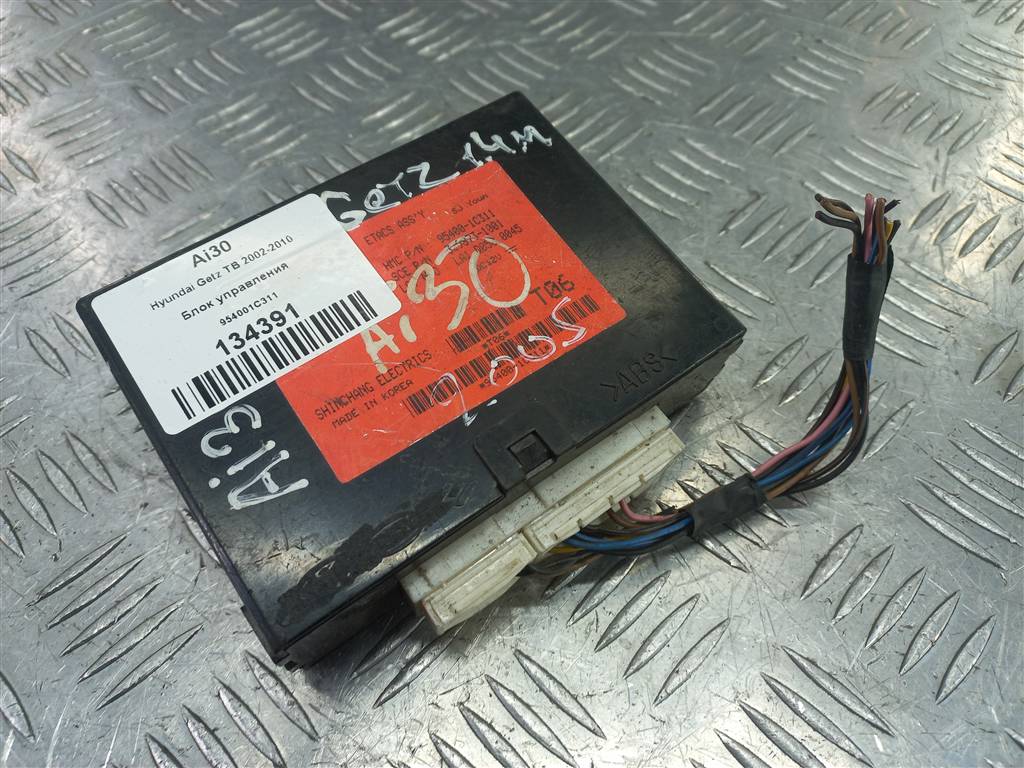 блок управления Hyundai GETZ 1.4 AT (97 л.с.)Getz  I рестайлинг (2005—2011) Хетчбэк 954001C311, 630 рублей, Москва