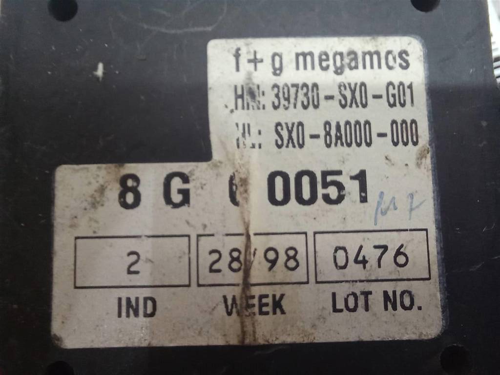 блок управления центральным замком HONDA CR-V CR-V  I рестайлинг (1998—2001) 04809SX0G04, 860 рублей, Москва