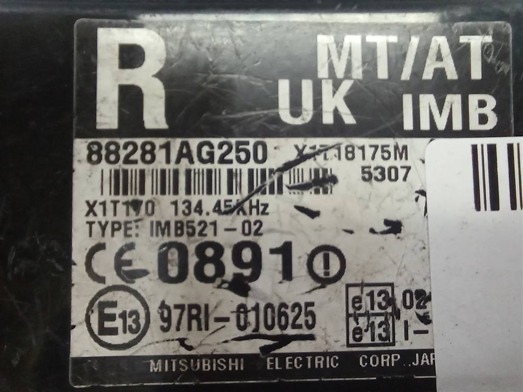 блок управления акпп SUBARU Legacy  88281AG250, 1550 рублей, Москва