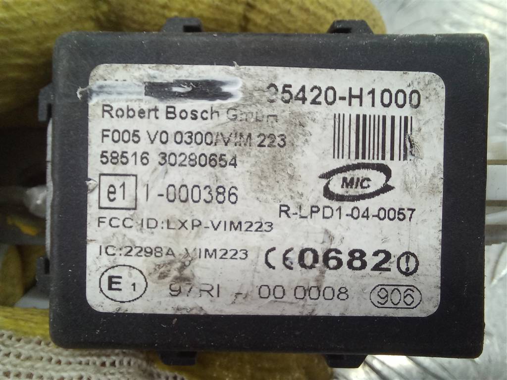 блок управления Hyundai TUCSON 2.0 CRDi AT (112 л.с.)Tucson  I (2004—2011) Внедорожник 95420H1000, 630 рублей, Москва