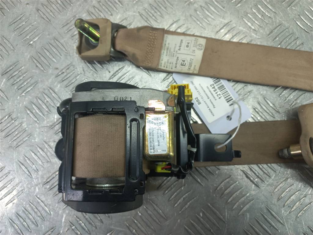 ремень безопасности HONDA Accord 2.4 AT (162 л.с.)Accord  VII (2002—2006) Седан 81850SEAE02ZA, 3850 рублей, Москва