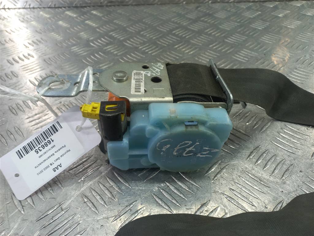 ремень безопасности Hyundai GETZ 1.1 MT (66 л.с.)Getz  I рестайлинг (2005—2011) Хетчбэк 888701C801WK, 2700 рублей, Москва
