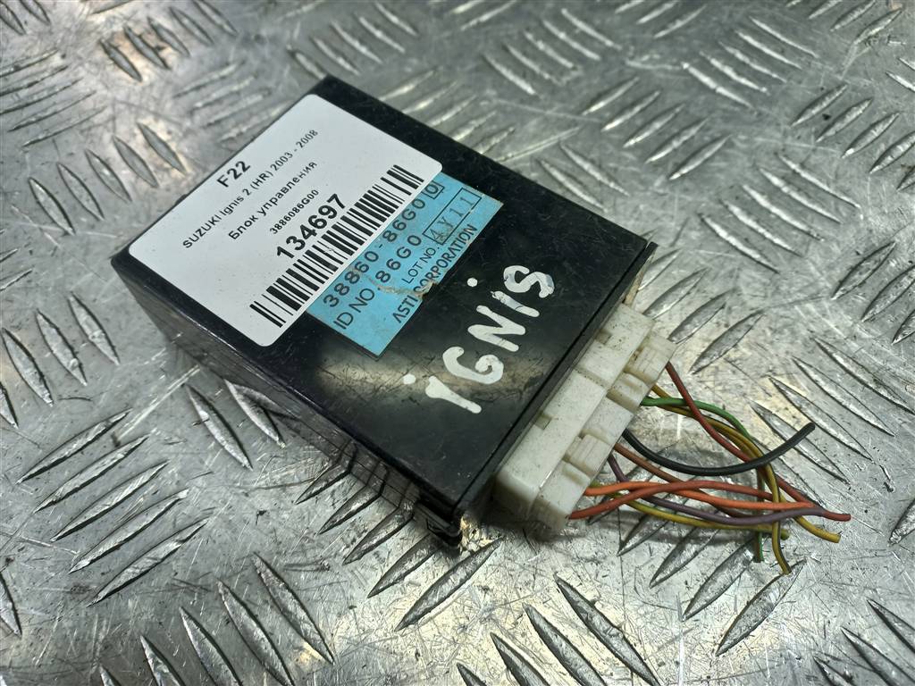 блок управления SUZUKI IGNIS 1.5 MT (99 л.с.)Ignis  II (2003—2008) Хетчбэк 3886086G00, 980 рублей, Москва