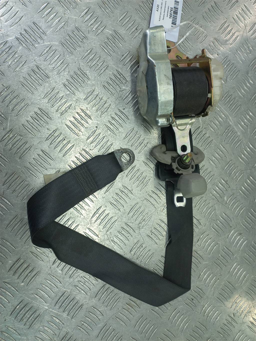 ремень безопасности SUZUKI IGNIS 1.5 MT (99 л.с.)Ignis  II (2003—2008) Хетчбэк 8490286G03ED3, 3850 рублей, Москва