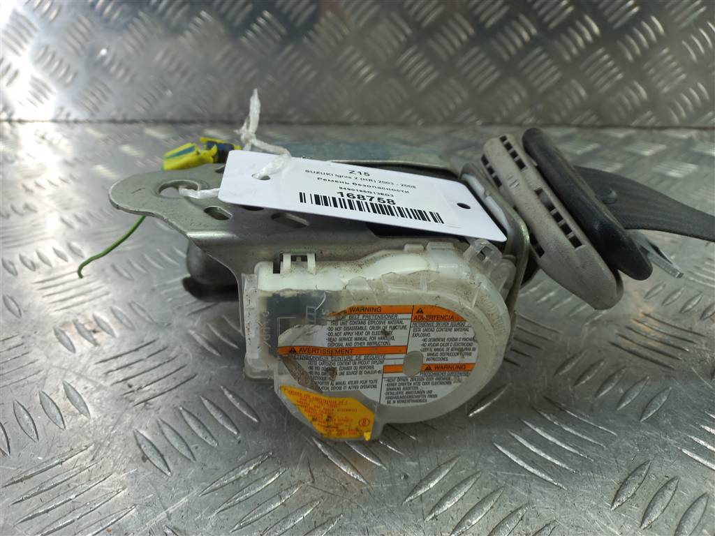 ремень безопасности SUZUKI IGNIS 1.3 MT (93 л.с.)Ignis  II (2003—2008) Хетчбэк 8490186G13ED3, 2700 рублей, Москва