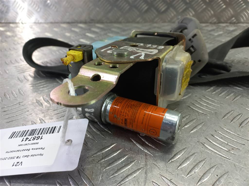 ремень безопасности Hyundai GETZ 1.4 AT (97 л.с.)Getz  I рестайлинг (2005—2011) Хетчбэк 888801C801WK, 1550 рублей, Москва