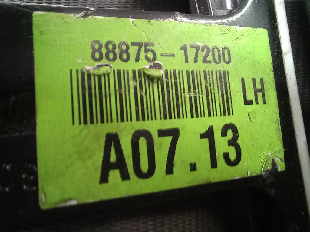 ремень безопасности Hyundai MATRIX 1.6 MT (103 л.с.)Matrix  I рестайлинг (2005—2008) Минивэн 8887517200LK, 2700 рублей, Москва