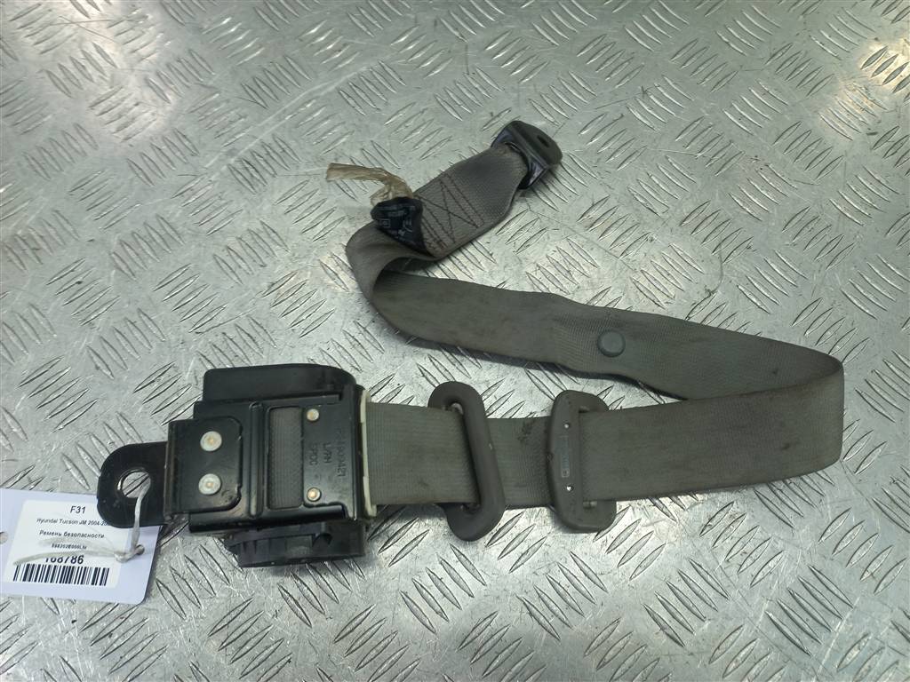 ремень безопасности Hyundai TUCSON 2.0 MT (140 л.с.)Tucson  I (2004—2011) Внедорожник 898202E000LM, 1550 рублей, Москва