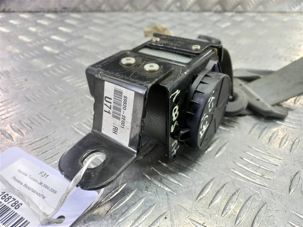 ремень безопасности Hyundai TUCSON 2.0 MT (140 л.с.)Tucson  I (2004—2011) Внедорожник 898202E000LM, 1550 рублей, Москва