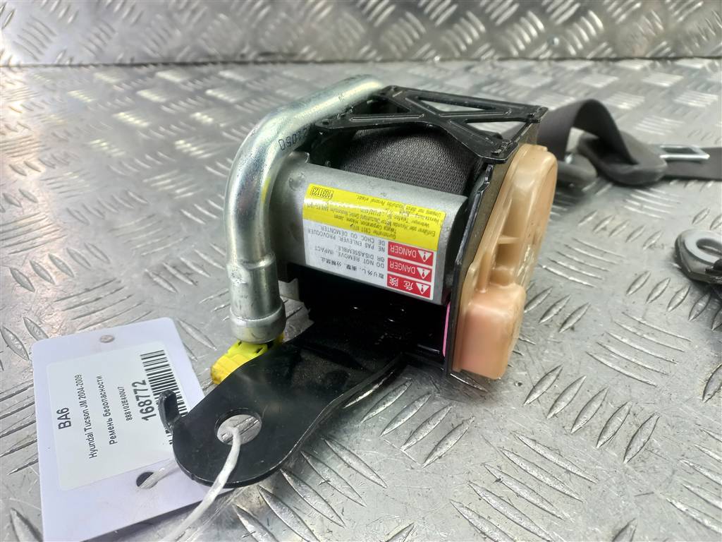 ремень безопасности Hyundai TUCSON 2.0 CRDi AT (112 л.с.)Tucson  I (2004—2011) Внедорожник 888102E400U7, 3850 рублей, Москва