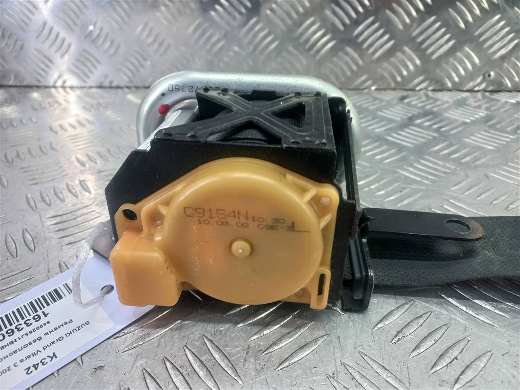 ремень безопасности SUZUKI Grand Vitara 2.4 AT (169 л.с.)Grand Vitara  II рестайлинг (2008—2012) Внедорожник 8490265J12BHE, 2700 рублей, Москва