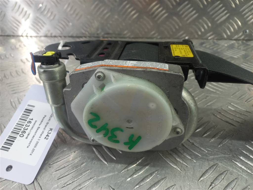 ремень безопасности SUZUKI Grand Vitara 2.4 AT (169 л.с.)Grand Vitara  II рестайлинг (2008—2012) Внедорожник 8490265J12BHE, 2700 рублей, Москва