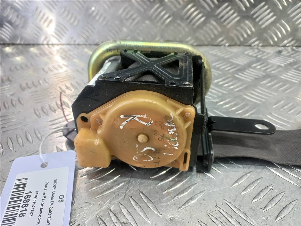 ремень безопасности SUZUKI LIANA 1.6 MT (106 л.с.)Liana  I рестайлинг (2004—2008) Универсал 8490155G21ED3, 2130 рублей, Москва