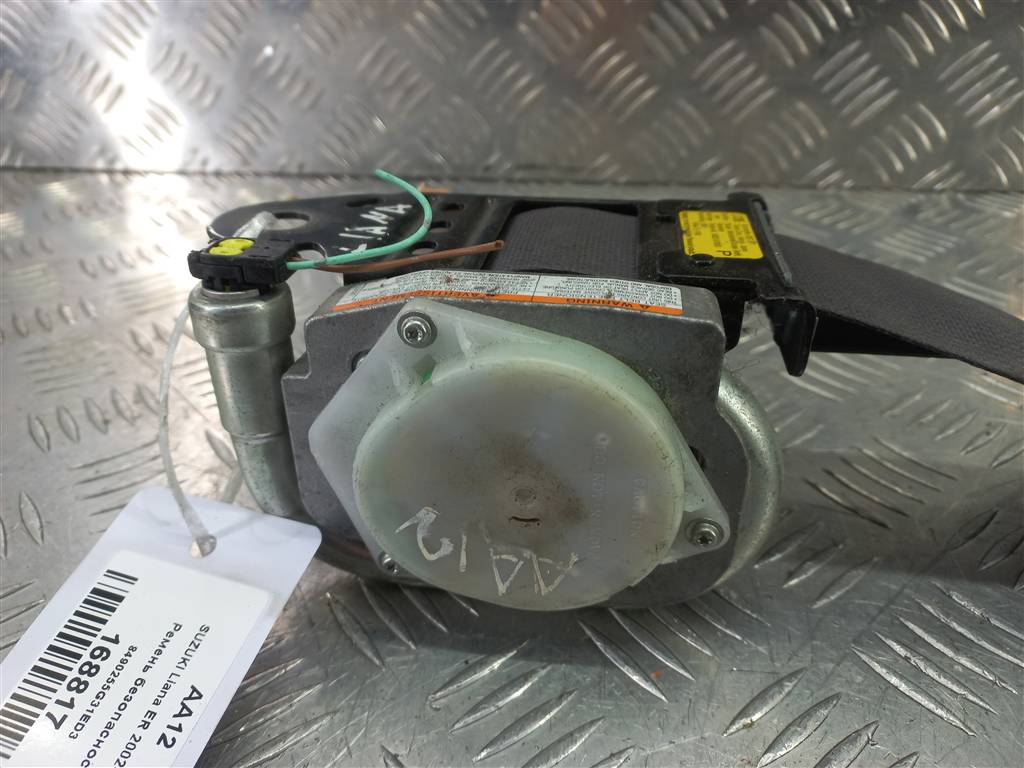 ремень безопасности SUZUKI LIANA 1.6 MT (106 л.с.)Liana  I рестайлинг (2004—2008) Универсал 8490255G31ED3, 2700 рублей, Москва