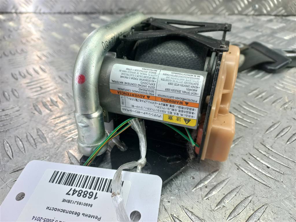 ремень безопасности SUZUKI Grand Vitara 2.0 4WD MT (140 л.с.)Grand Vitara  II (2005—2008) Внедорожник 8490165J12BHE, 2700 рублей, Москва