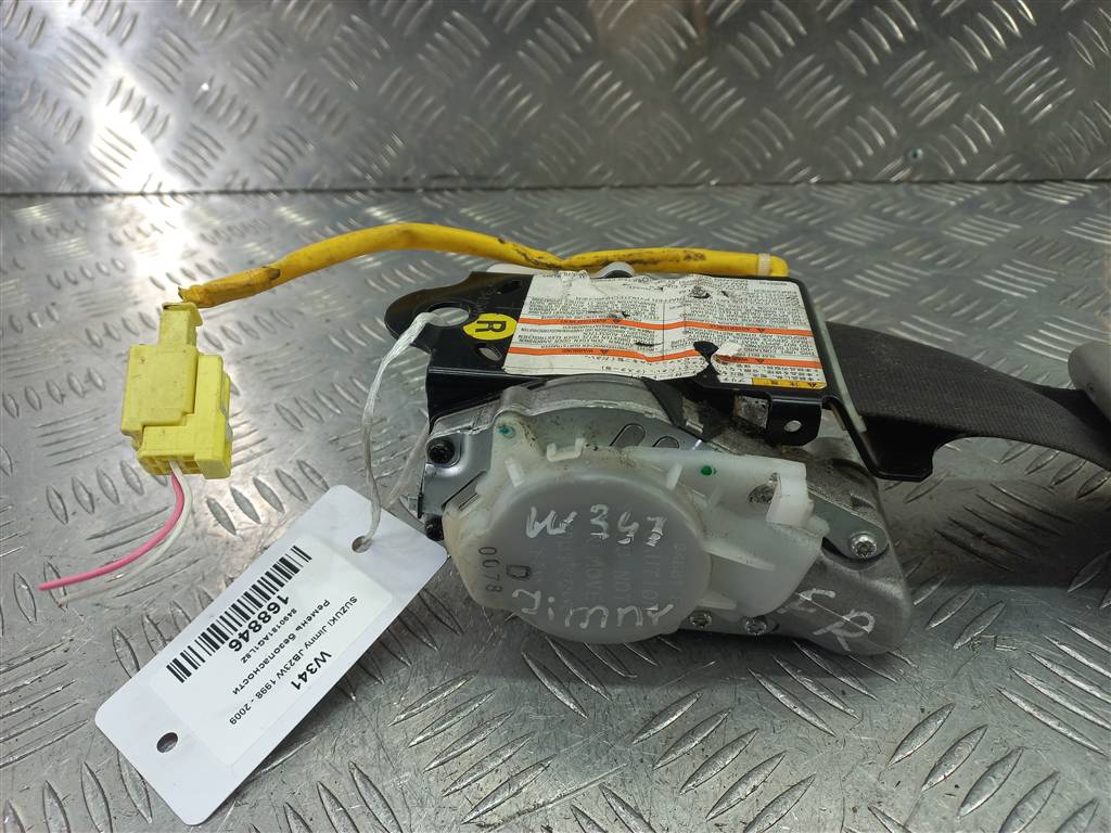 ремень безопасности SUZUKI JIMNY 1.3 4WD MT (86 л.с.)Jimny  III рестайлинг (2005—2012) Внедорожник 8490181AG1L8Z, 1550 рублей, Москва