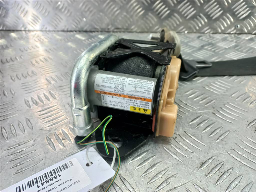 ремень безопасности SUZUKI Grand Vitara 2.0 4WD AT (140 л.с.)Grand Vitara  II (2005—2008) Внедорожник 8490165J12BHE, 2700 рублей, Москва