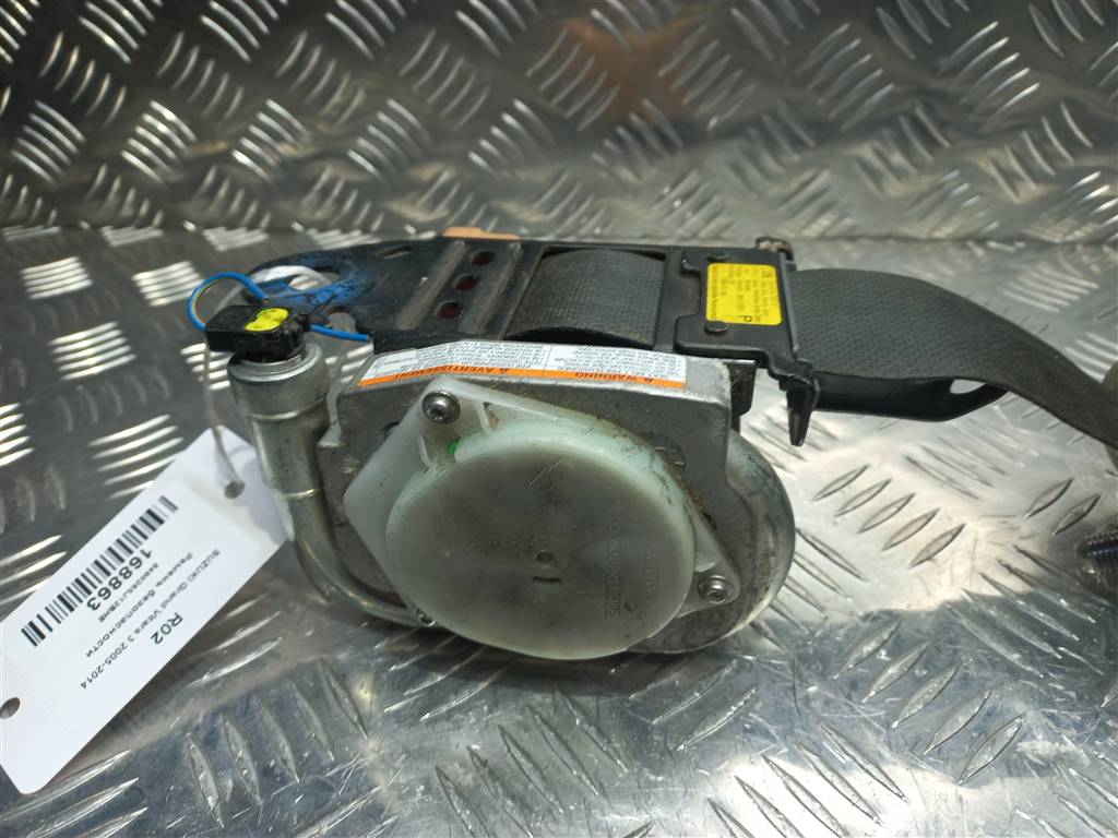 ремень безопасности SUZUKI Grand Vitara 2.0 4WD MT (140 л.с.)Grand Vitara  II (2005—2008) Внедорожник 8490265J12BHE, 2700 рублей, Москва