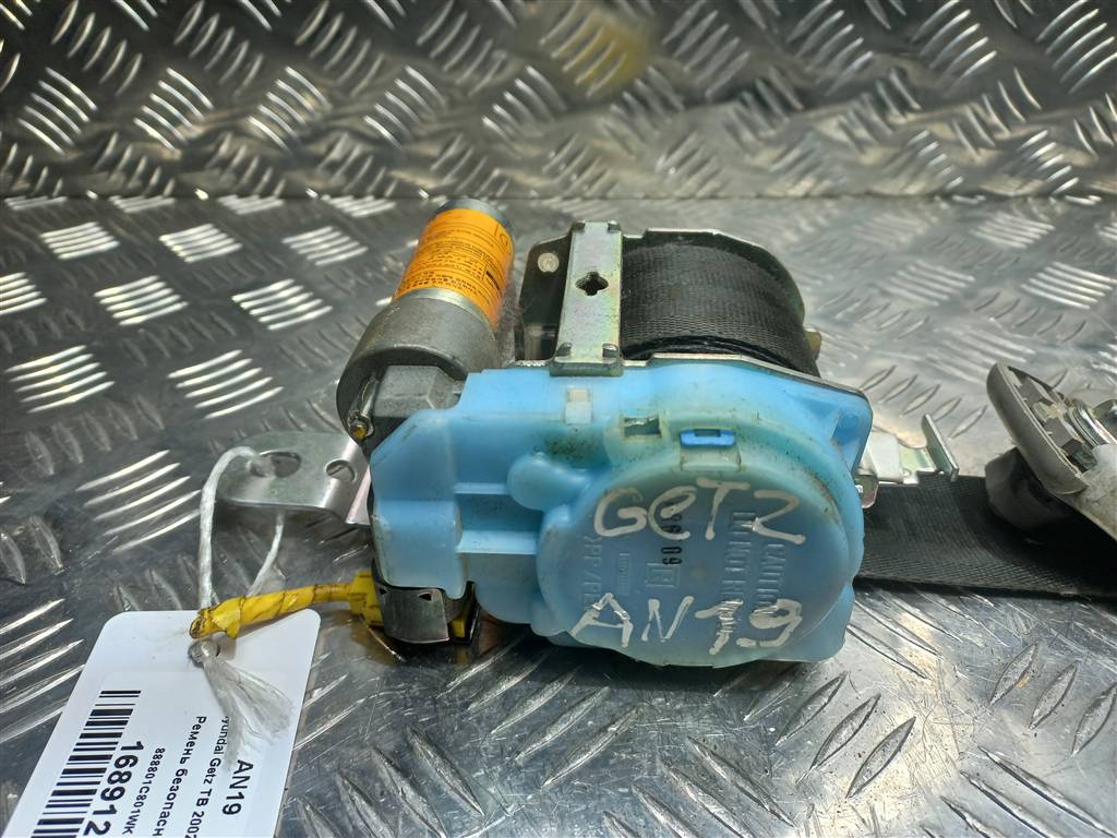 ремень безопасности Hyundai GETZ 1.4 AT (97 л.с.)Getz  I рестайлинг (2005—2011) Хетчбэк 888801C801WK, 1550 рублей, Москва