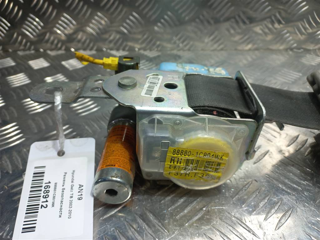 ремень безопасности Hyundai GETZ 1.4 AT (97 л.с.)Getz  I рестайлинг (2005—2011) Хетчбэк 888801C801WK, 1550 рублей, Москва