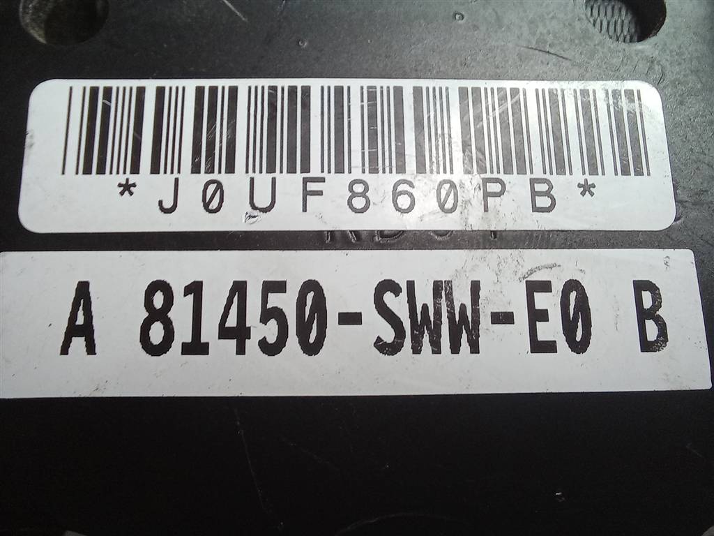 ремень безопасности HONDA CR-V 2.0 AT (150 л.с.)CR-V  III (2006—2009) Внедорожник 81450SWWE01ZA, 3279 рублей, Москва