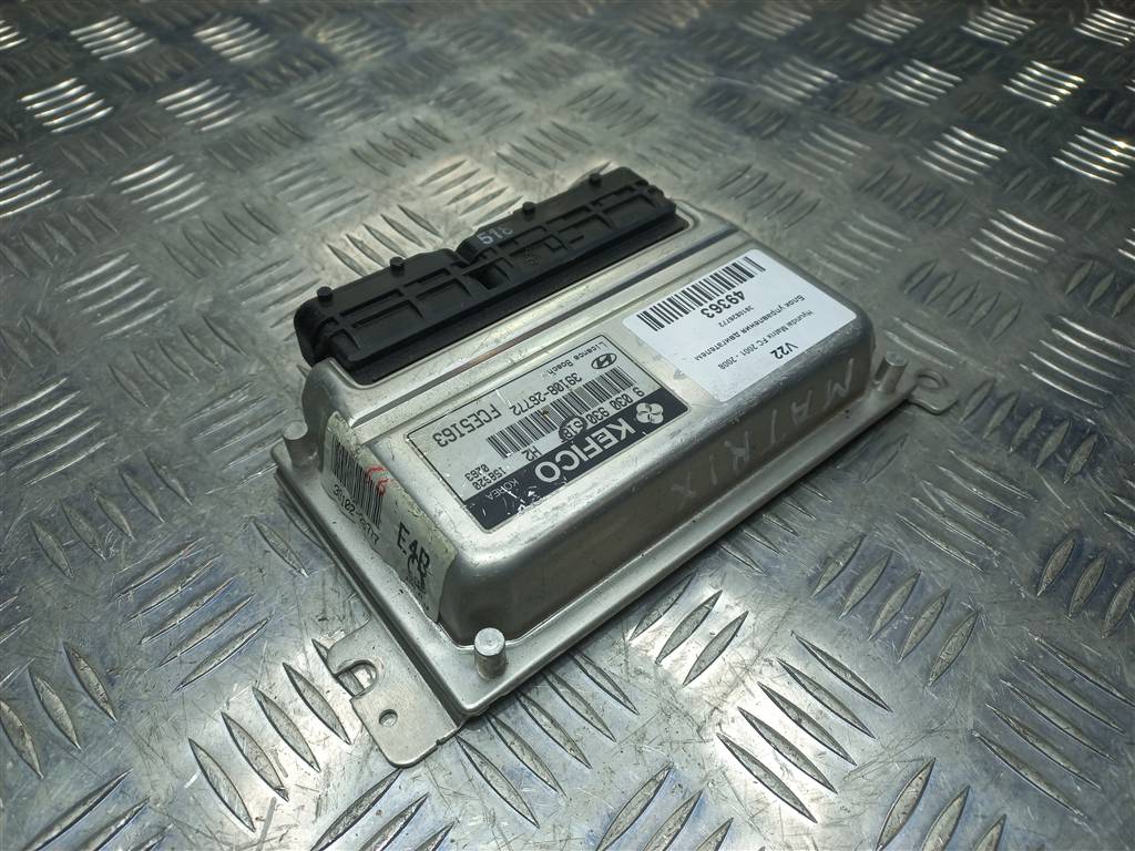 блок управления двигателем Hyundai MATRIX 1.6 MT (103 л.с.)Matrix  I рестайлинг (2005—2008) Минивэн 3910826772, 2130 рублей, Москва