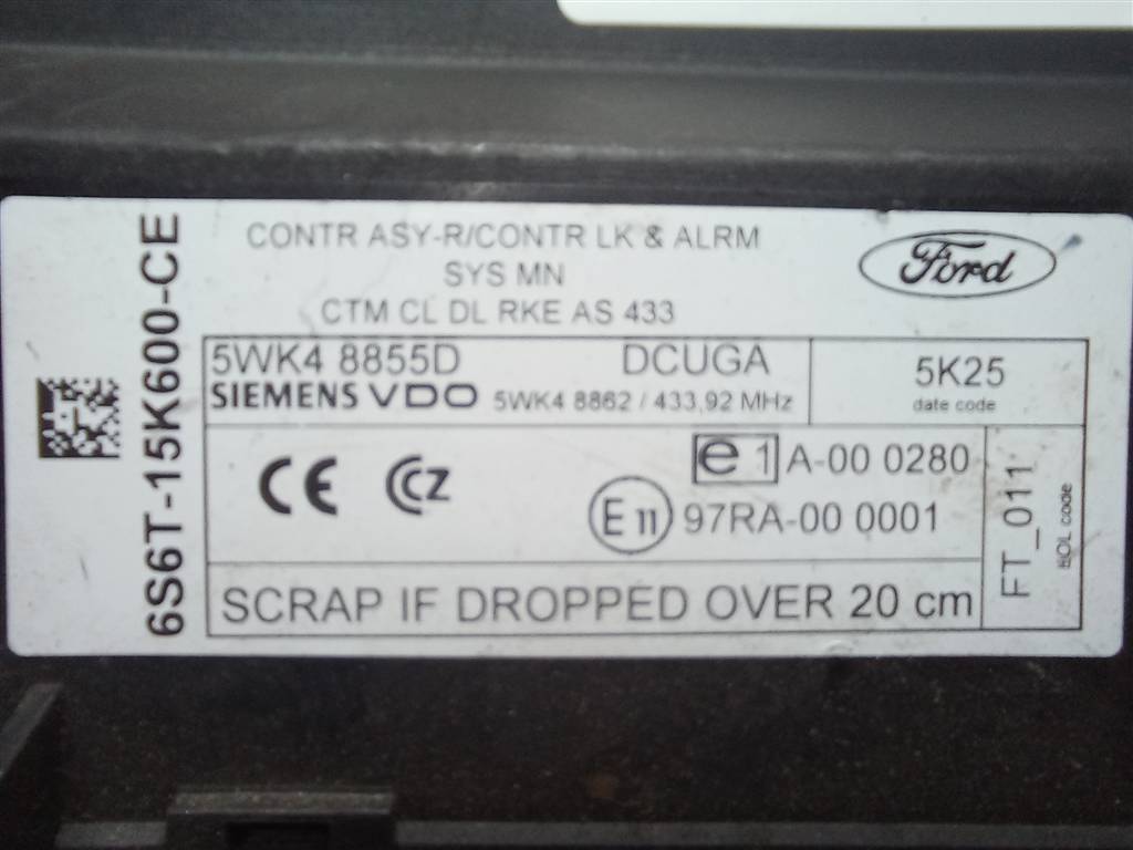 блок комфорта FORD Fusion Fusion 1679047, 1210 рублей, Москва