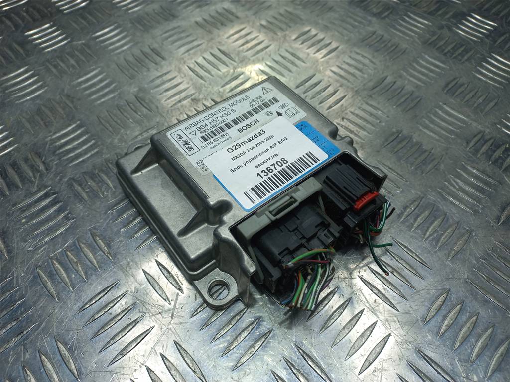 блок управления srs (air bag) MAZDA 3  BS4H57K30B, 980 рублей, Москва