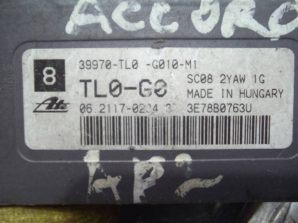 датчик ускорения HONDA Accord 2.0 AT (156 л.с.)Accord  VIII (2007—2011) Седан 39970TL0G01, 630 рублей, Москва