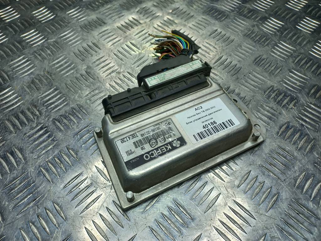 блок управления двигателем Hyundai GETZ 1.3 AT (85 л.с.)Getz  I (2002—2005) Хетчбэк 3910622140, 2470 рублей, Москва