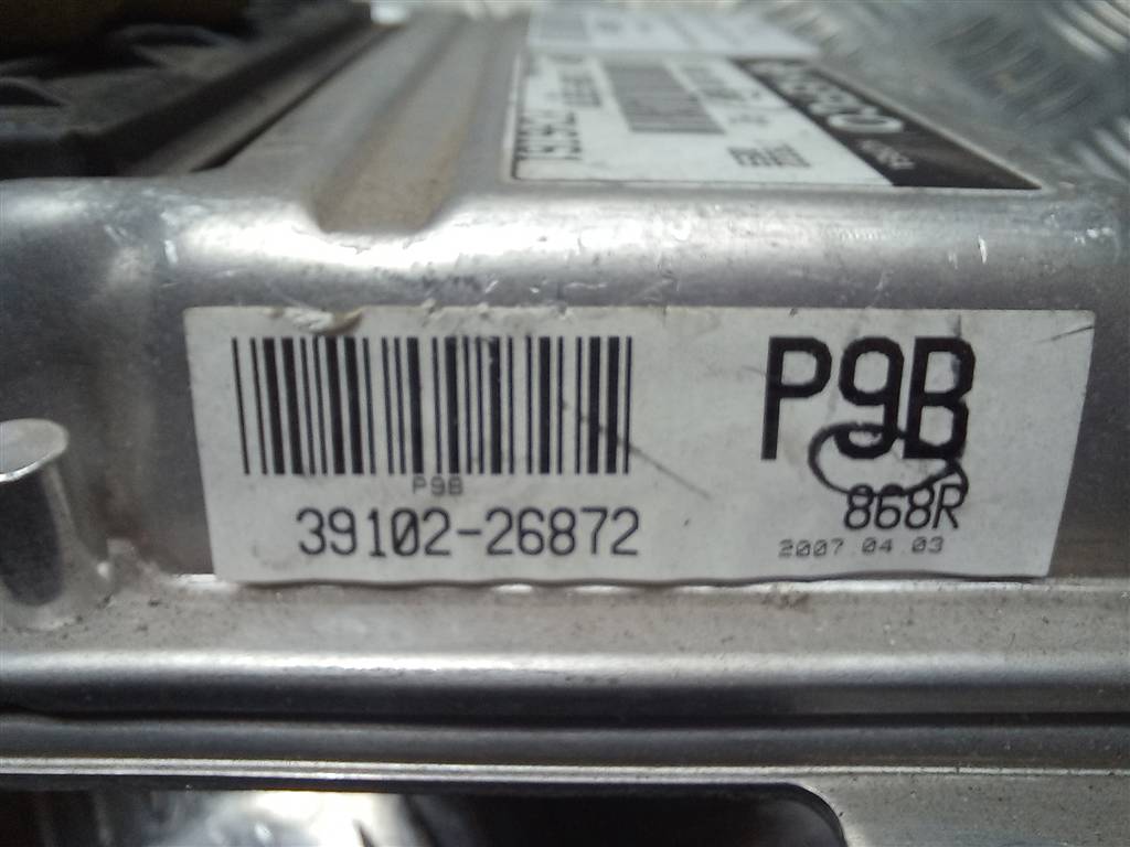 блок управления двигателем Hyundai MATRIX 1.6 MT (103 л.с.)Matrix  I рестайлинг (2005—2008) Минивэн 3910826870, 2700 рублей, Москва