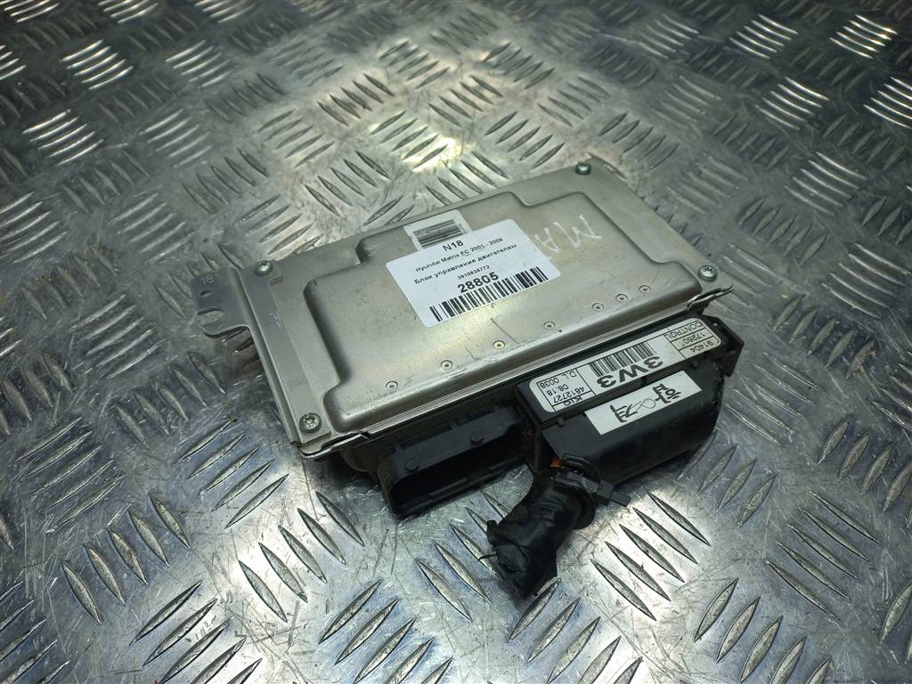 блок управления двигателем Hyundai MATRIX 1.6 MT (103 л.с.)Matrix  I рестайлинг (2005—2008) Минивэн 3910826772, 2130 рублей, Москва