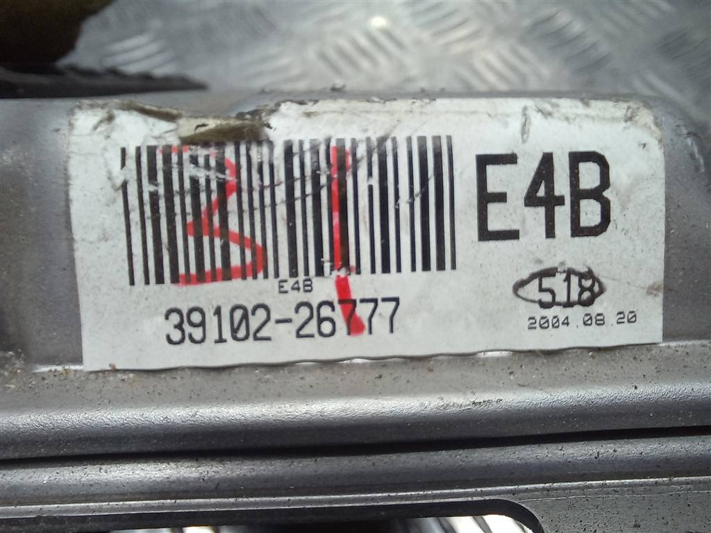 блок управления двигателем Hyundai MATRIX 1.6 MT (103 л.с.)Matrix  I рестайлинг (2005—2008) Минивэн 3910826772, 2130 рублей, Москва