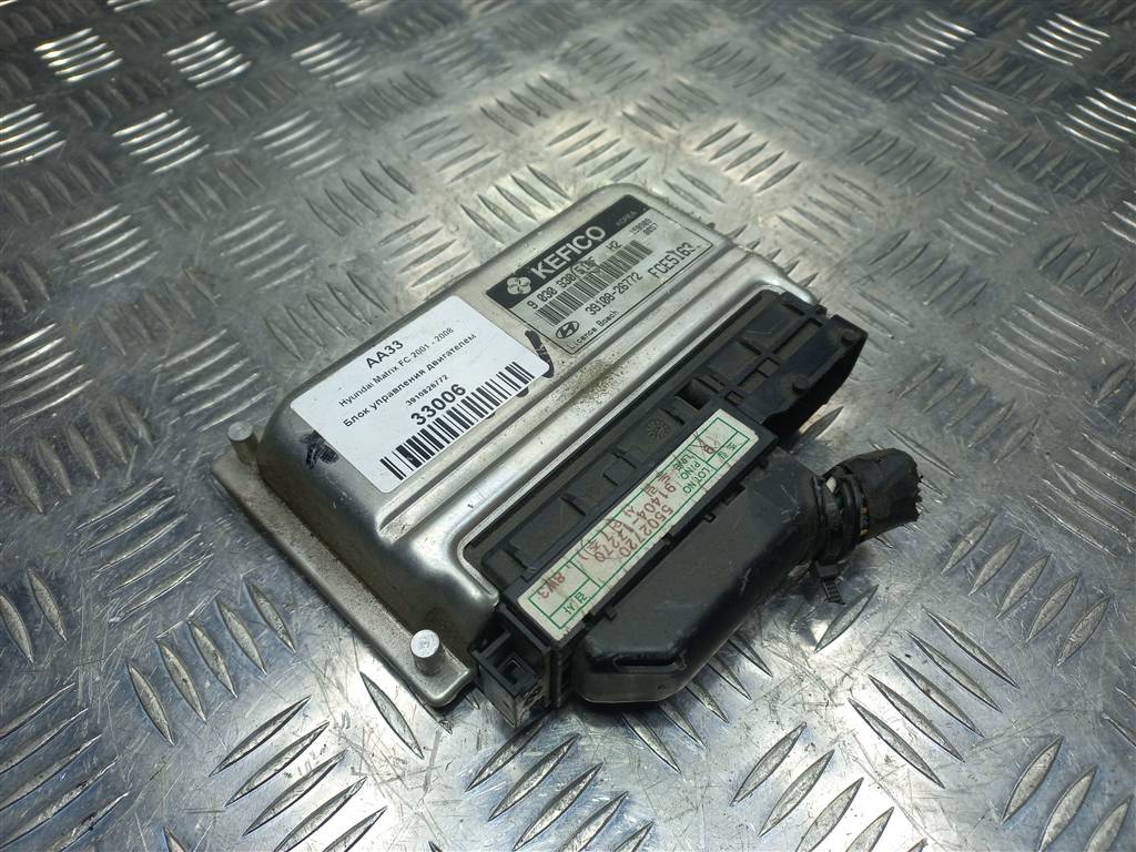блок управления двигателем Hyundai MATRIX 1.6 MT (103 л.с.)Matrix  I рестайлинг (2005—2008) Минивэн 3910826772, 2130 рублей, Москва