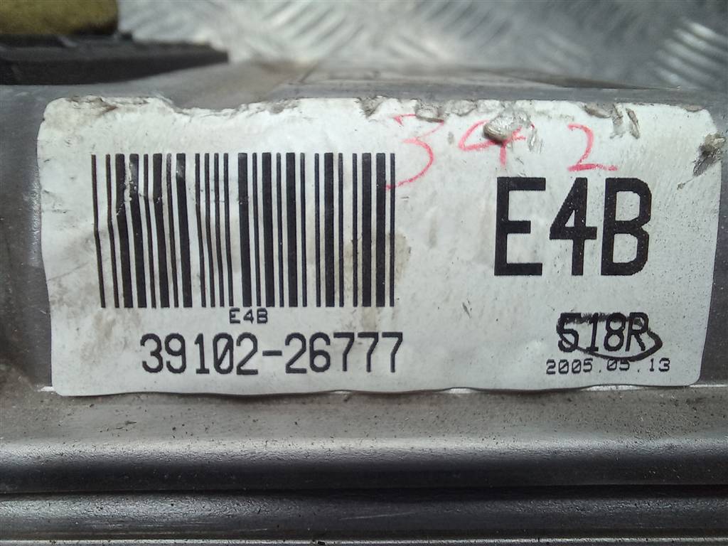 блок управления двигателем Hyundai MATRIX 1.6 MT (103 л.с.)Matrix  I рестайлинг (2005—2008) Минивэн 3910826772, 2130 рублей, Москва