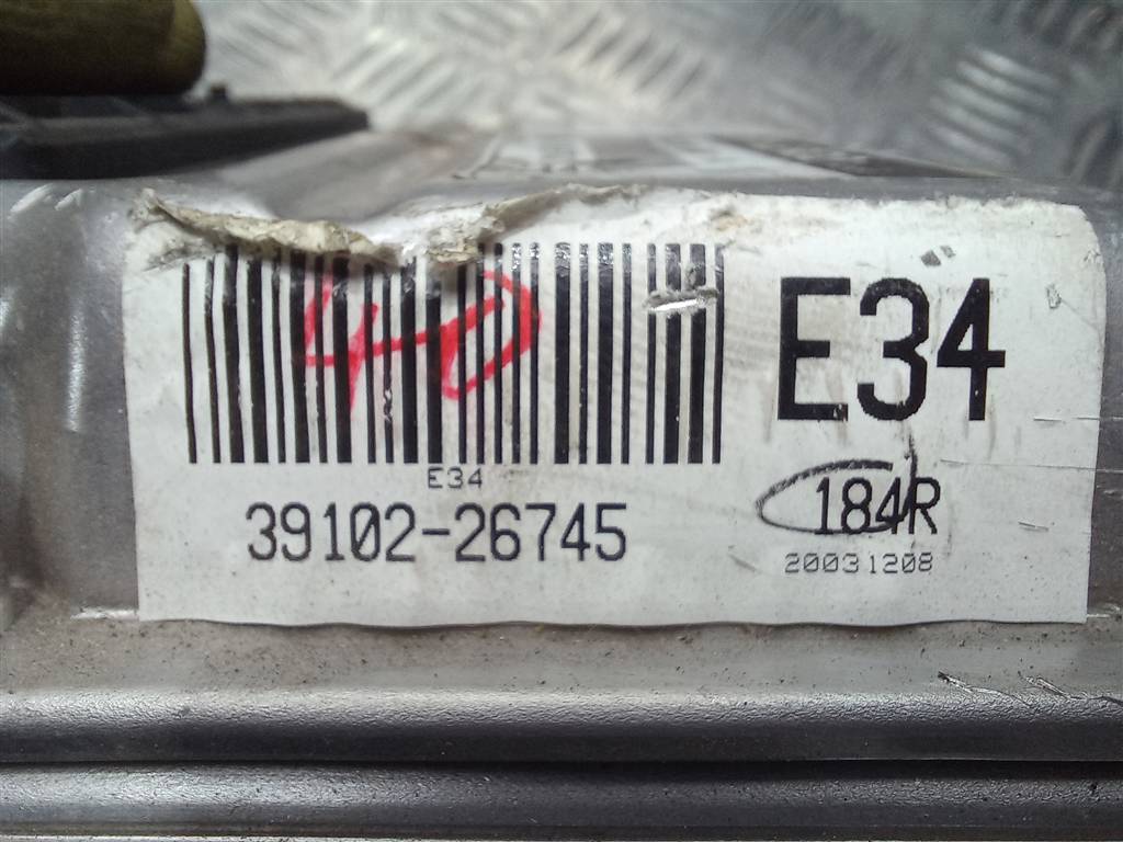 блок управления двигателем Hyundai MATRIX 1.6 MT (103 л.с.)Matrix  I рестайлинг (2005—2008) Минивэн 3910826741, 2130 рублей, Москва