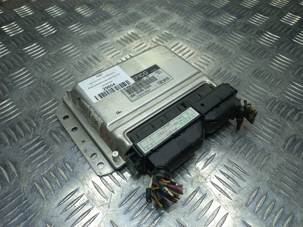 блок управления двигателем Hyundai GETZ 1.4 AT (97 л.с.)Getz  I рестайлинг (2005—2011) Хетчбэк 3910622045, 4430 рублей, Москва