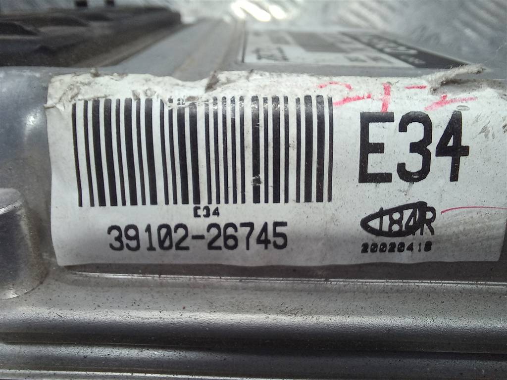 блок управления двигателем Hyundai MATRIX 1.6 MT (103 л.с.)Matrix  I рестайлинг (2005—2008) Минивэн 3910826741, 2130 рублей, Москва