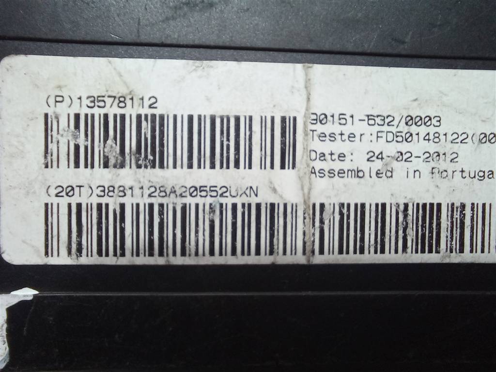 блок управления Opel ASTRA  13578112, 1550 рублей, Москва