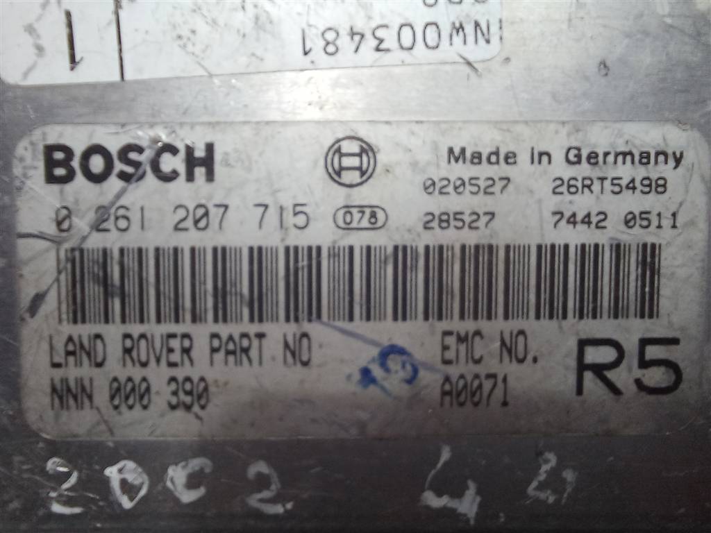 блок управления двигателем LAND ROVER RANGE ROVER  NNN000390, 4430 рублей, Москва