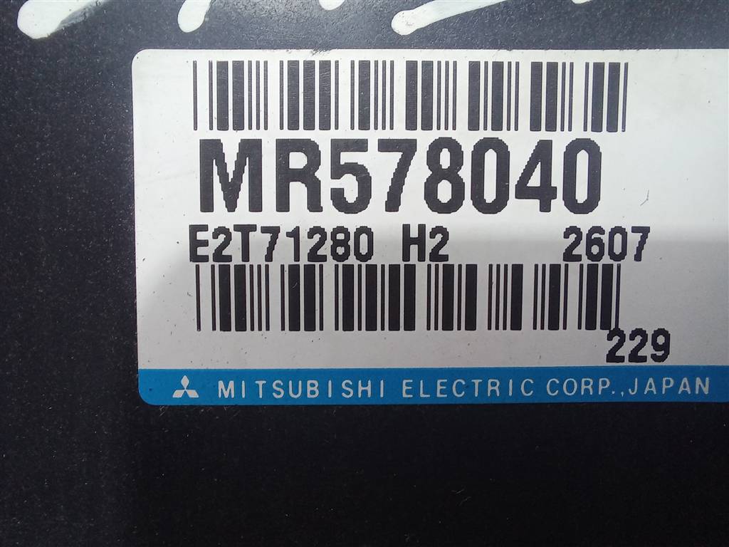 блок управления двигателем MITSUBISHI Space Star  MR578040, 3850 рублей, Москва