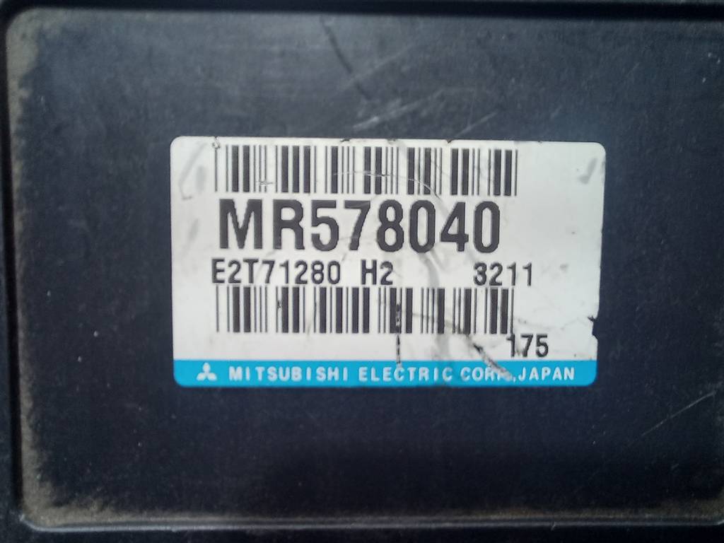 блок управления двигателем MITSUBISHI Space Star  MR578040, 3850 рублей, Москва