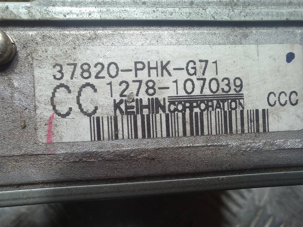 блок управления двигателем HONDA CR-V CR-V  I рестайлинг (1998—2001) 37820PHKG71, 3279 рублей, Москва